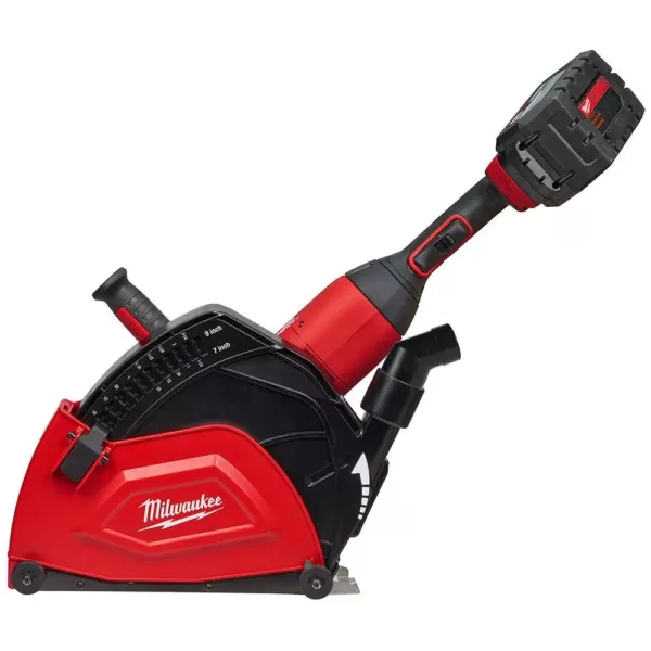 Milwaukee 7 in. to 9 in. Large Angle Grinder Cutting Dust Shroud