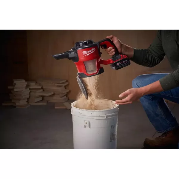 Milwaukee M18 18-Volt Lithium-Ion Cordless Compact Vacuum (Tool-Only)