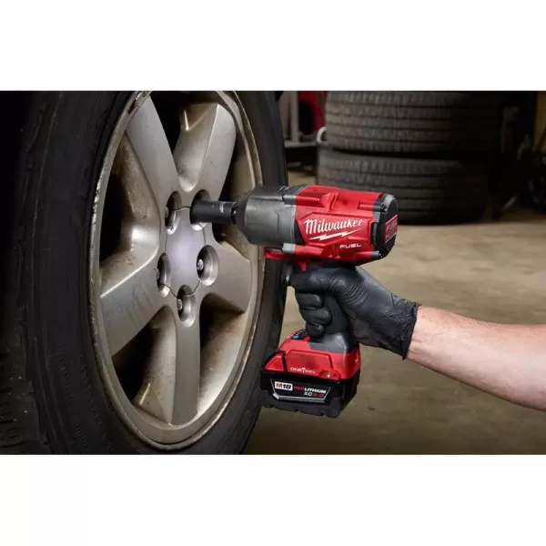 Milwaukee M18 FUEL ONE-KEY 18-Volt Lithium-Ion Brushless Cordless 1/2 in. Impact Wrench with Friction Ring (Tool-Only)