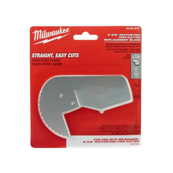 Milwaukee 2-3/8 in. Ratcheting Pipe Cutter Replacement Blade