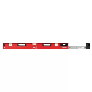 Milwaukee 48 in. to 78 in. REDSTICK Expandable Magnetic Box Level