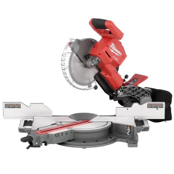 Milwaukee M18 FUEL 18-Volt Lithium-Ion Brushless 10 in. Cordless Dual Bevel Sliding Compound Miter Saw with Jig Saw