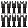 Milwaukee 1-3/8 in. High Carbon Steel Universal Fit Wood Cutting Oscillating Multi-Tool Blade (10-Pack)