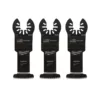 Milwaukee 1-3/8 in. High Carbon Steel Universal Fit Japanese Teeth Hardwood Cutting Oscillating Multi-Tool Blade (3-Pack)