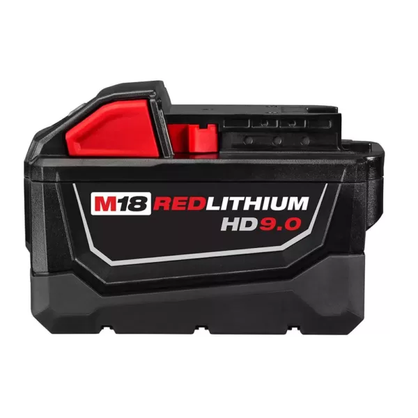 Milwaukee M18 18-Volt Lithium-Ion High Demand Battery Pack 9.0Ah (2-Pack)