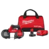 Milwaukee M12 FUEL 12-Volt Lithium-Ion Cordless Sub-Compact Band Saw XC Kit with One 4.0 Ah Battery, Charger and Hard Case