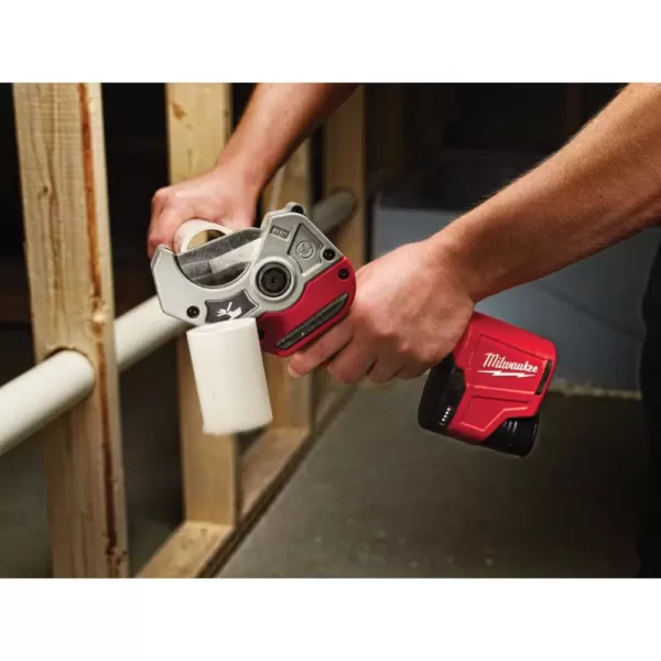 Milwaukee M12 12-Volt Lithium-Ion Cordless PVC Shear Kit W/ Free 6.0ah Battery