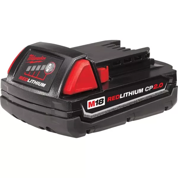 Milwaukee M18 18-Volt Lithium-Ion 2.0 Ah Compact Battery