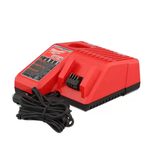 Milwaukee M12 and M18 12-Volt/18-Volt Lithium-Ion Multi-Voltage 12V DC Vehicle Battery Charger