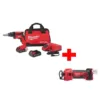 Milwaukee M18 FUEL 18-Volt Lithium-Ion Brushless Cordless Drywall Screw Gun Compact Kit with M18 Cut Out Tool