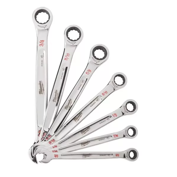 Milwaukee 1/4 in. Drive SAE/Metric Ratchet/Socket/ Combination Ratcheting Wrench Mechanics Tool Set (64-Piece)