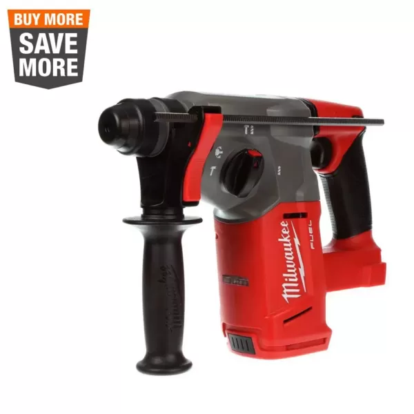 Milwaukee M18 FUEL 18-Volt Lithium-Ion Brushless Cordless 1 in. SDS-Plus Rotary Hammer (Tool-Only)