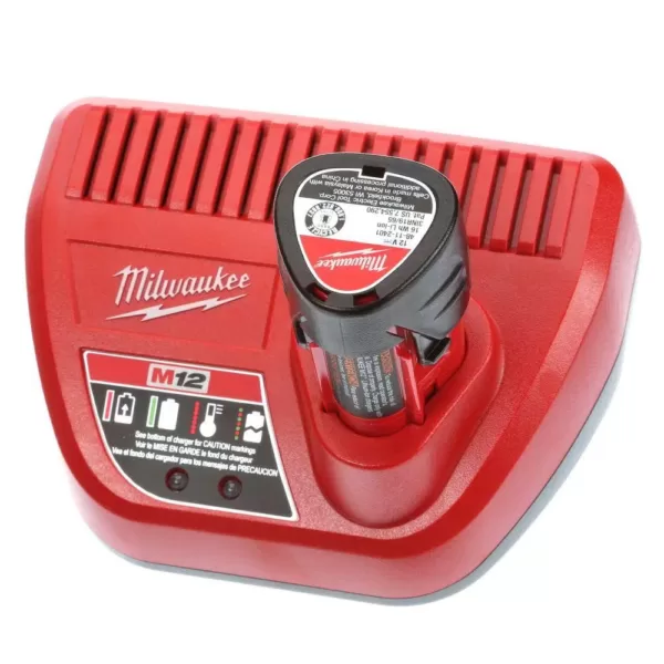 Milwaukee M12 12-Volt Lithium-Ion Cordless Rotary Tool Kit w/(1) 1.5Ah Battery, Charger, Tool Bag