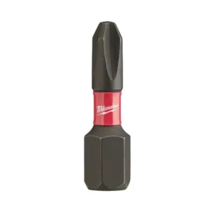 Milwaukee #2 Philips SHOCKWAVE Impact Duty Steel Insert Bit Set (2-Pack)