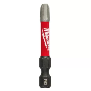 Milwaukee Shockwave #3 Philips 2 in. Power Bit
