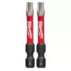 Milwaukee Shockwave T30 Torx 2 in. Power Bit (2-Pack)