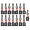 Milwaukee T20 1 in. Shockwave Impact Duty Insert Bits (15-Pack)