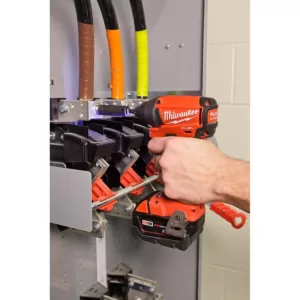 Milwaukee 1/4 in. x 1-7/8 in. Shockwave Magnetic Nut Driver Bit (3-Pack)