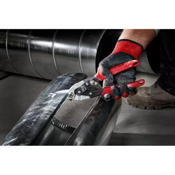 Milwaukee 10 in. Right-Cut Aviation Snips