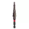 Milwaukee 3/16 in. - 1/2 in. x 1/16 in. #2 Shockwave Impact Duty Titanium Step Bit
