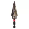 Milwaukee SHOCKWAVE 3/16 in. x 7/8 in. #4 Impact-Duty Titanium Step Bit