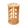 Mind Reader 24-Capacity Bamboo K-Cup Storage Organizer and Coffee Pod Carousel