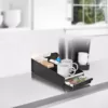 Mind Reader Vesta Coffee 18-Capacity Condiment Organizer with K-Cup Storage Drawer