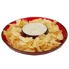Mind Reader 13 in. x 2.25 in. Red Acrylic Chip & Dip Bowl, Acrylic Tinted Snack Bowl, Kitchen, Countertop Bowl