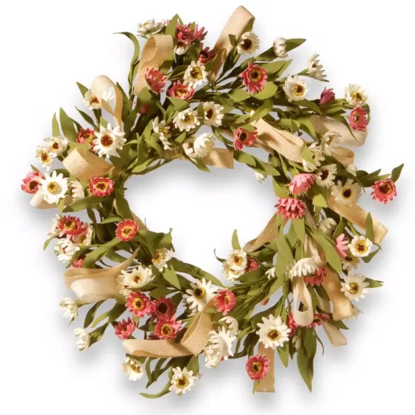 National Tree Company 22 in. Sunflower Wreath