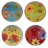 Certified International Tunisian Sunset Salad and Dessert Plate (Set of 4)