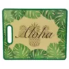 Home Basics Tropical Collection Aloha Plastic Cutting Board