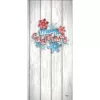 My Door Decor 7 ft. x 16 ft. Red Truck Christmas-Christmas Garage Door Decor Mural for Double Car Garage