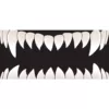 My Door Decor 7 ft. x 16 ft. Scary Teeth Halloween Garage Door Decor Mural for Double Car Garage Car Garage