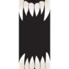 My Door Decor 36 in. x 80 in. Scary Teeth Halloween Front Door Decor Mural