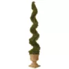 National Tree Company 60 in. Upright Juniper Artificial Spiral Tree with Decorative Urn
