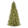 National Tree Company 12 ft. Feel Real Tiffany Fir Slim Hinged Artificial Christmas Tree with 1200 Clear Lights