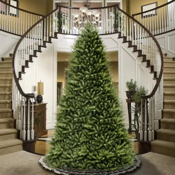 National Tree Company 12 ft. Dunhill Fir Hinged Artificial Christmas Tree