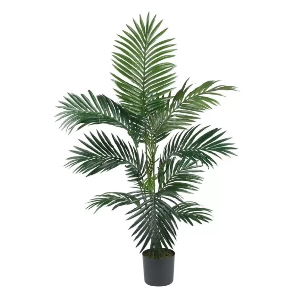 Nearly Natural 4 ft. Kentia Palm Silk Tree