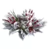 Nearly Natural Snowy Magnolia Berry Artificial Arrangement Candelabrum