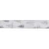 Northlight 2.5 in. x 16 yds. Shimmering White and Sparkling Silver Tree Wired Craft Ribbon