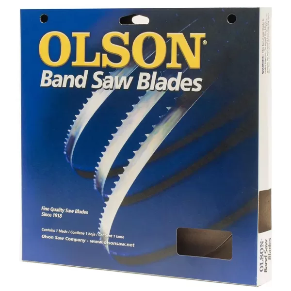 Olson Saw 80 in. L x 1/4 in. with 6 TPI High Carbon Steel with Hardened Edges Band Saw Blade