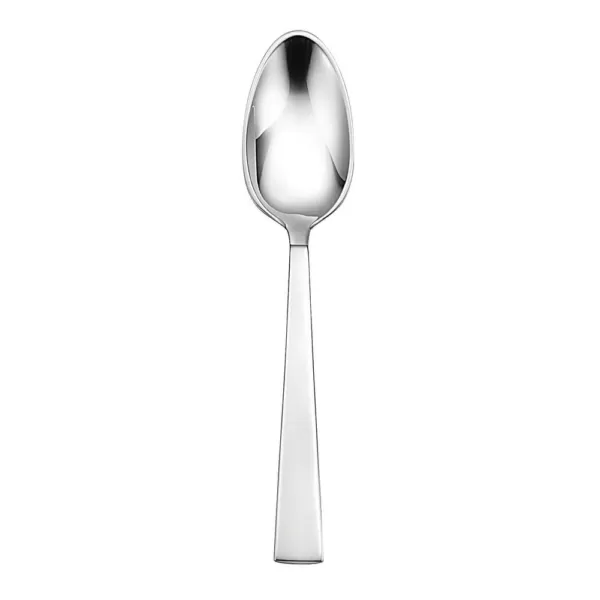 Oneida Fulcrum 18/10 Stainless Steel Oval Bowl Soup/Dessert Spoons (Set of 12)