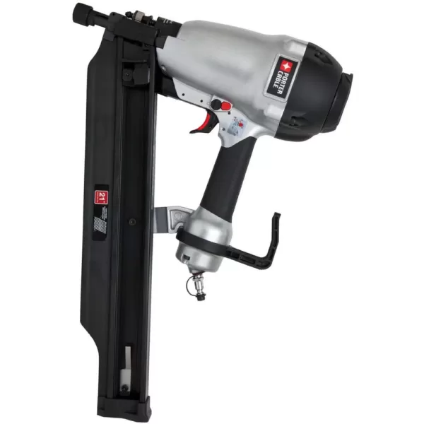 Porter-Cable Pneumatic 21-Degree Corded 3-1/2 in. Full Round Framing Nailer with Bonus Pneumatic 16-Gauge 2-1/2 in. Finish Nailer Kit