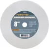 POWERTEC 8 in. x 1 in. x 5/8 in. 60 Grit White Aluminum Oxide Grinding Wheel