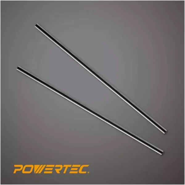 POWERTEC 12 in. High-Speed Steel Planer Knives for Makita 2012 / 2012NB (Set of 2)