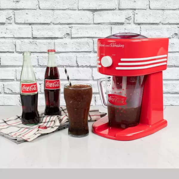 Nostalgia Coca-Cola 40 oz. Single Speed Red Frozen Beverage Blender