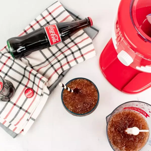 Nostalgia Coca-Cola 40 oz. Single Speed Red Frozen Beverage Blender