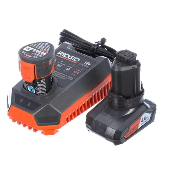 RIDGID 12Volt LithiumIon Battery Charger XDC Depot
