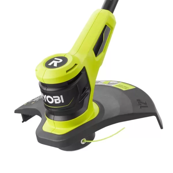 RYOBI ONE+ 18-Volt Lithium-Ion Electric Cordless String Trimmer 2.0 Ah Battery and Charger Included