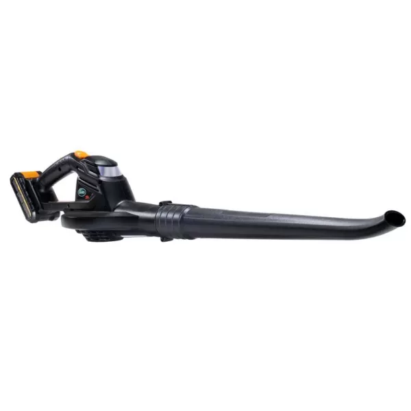 Scotts 20-Volt 130 MPH 98 CFM Cordless Leaf Blower, 2.0Ah Battery and Fast Charger Included